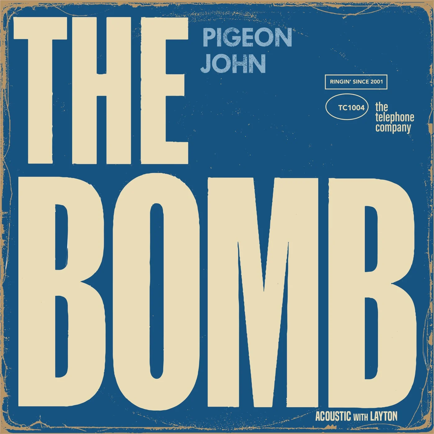 The Bomb Acoustic single artwork